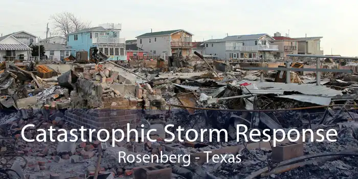 Catastrophic Storm Response Rosenberg - Texas