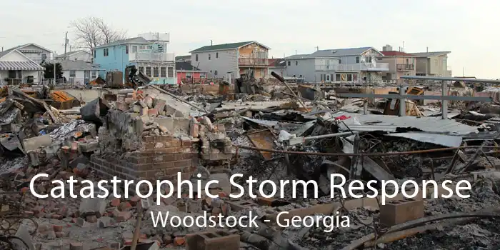 Catastrophic Storm Response Woodstock - Georgia