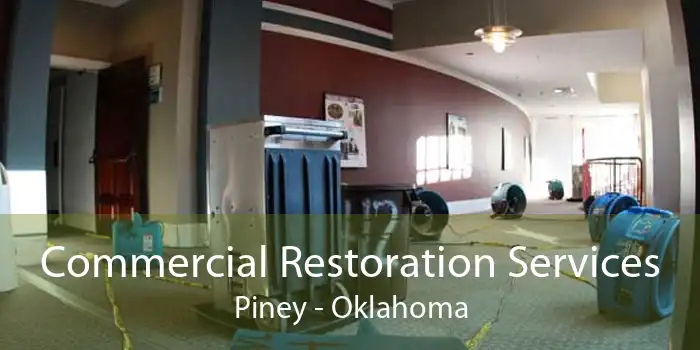 Commercial Restoration Services Piney - Oklahoma