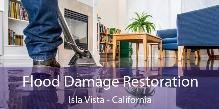 Flood Damage Restoration Isla Vista - California