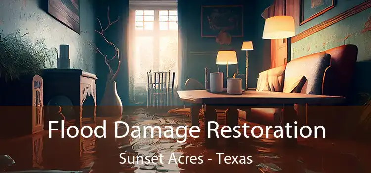 Flood Damage Restoration Sunset Acres - Texas