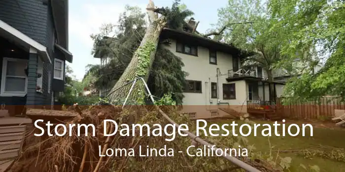 Storm Damage Restoration Loma Linda - California