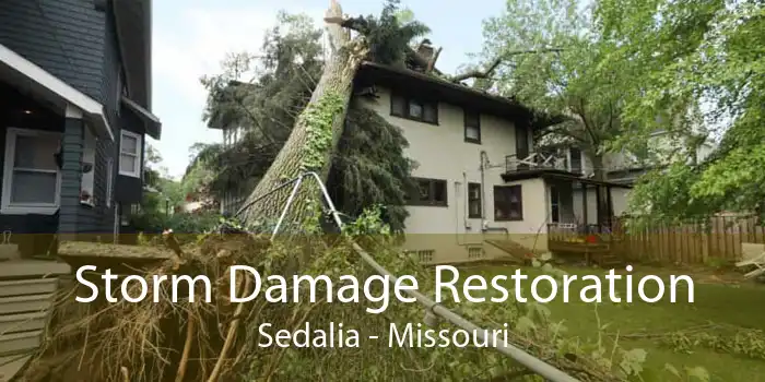 Storm Damage Restoration Sedalia - Missouri