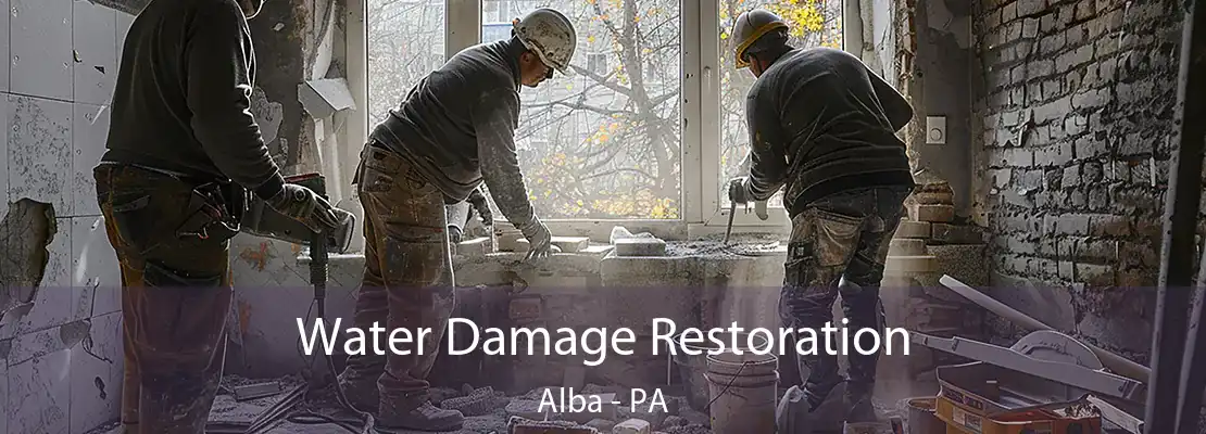 Water Damage Restoration Alba - PA