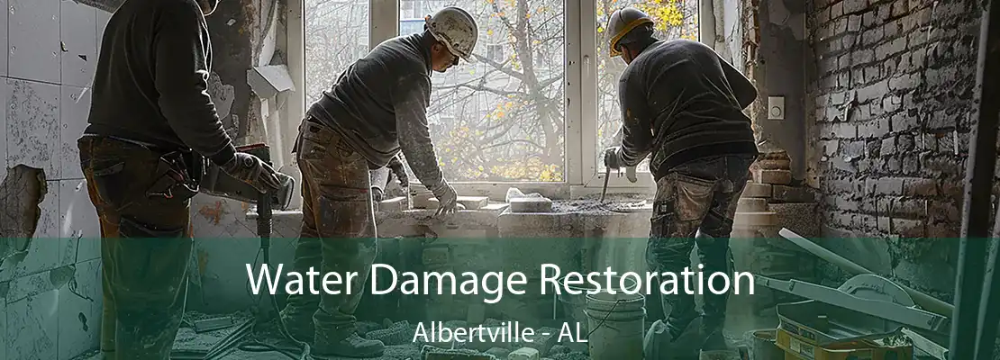 Water Damage Restoration Albertville - AL