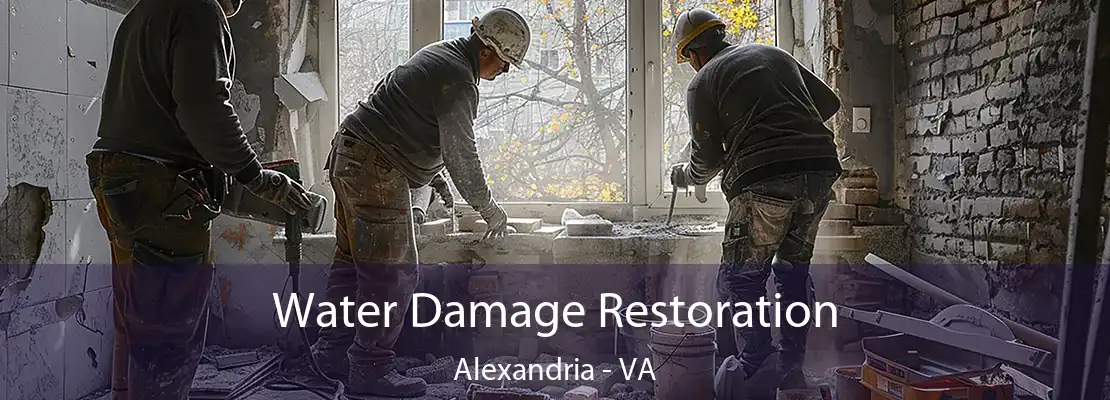 Water Damage Restoration Alexandria - VA