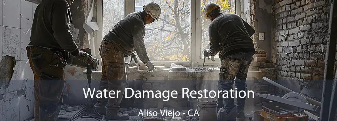 Water Damage Restoration Aliso Viejo - CA