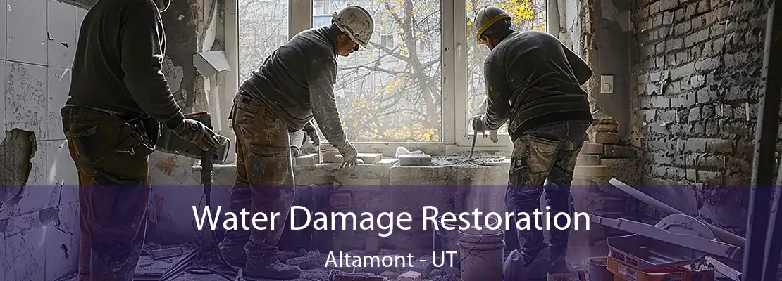 Water Damage Restoration Altamont - UT