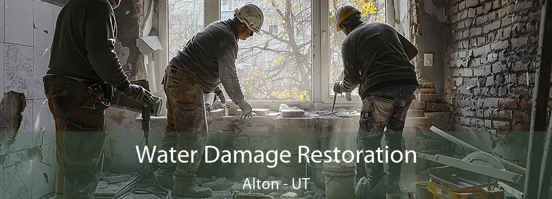 Water Damage Restoration Alton - UT