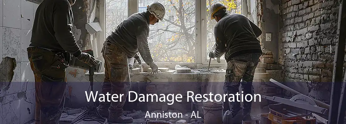 Water Damage Restoration Anniston - AL