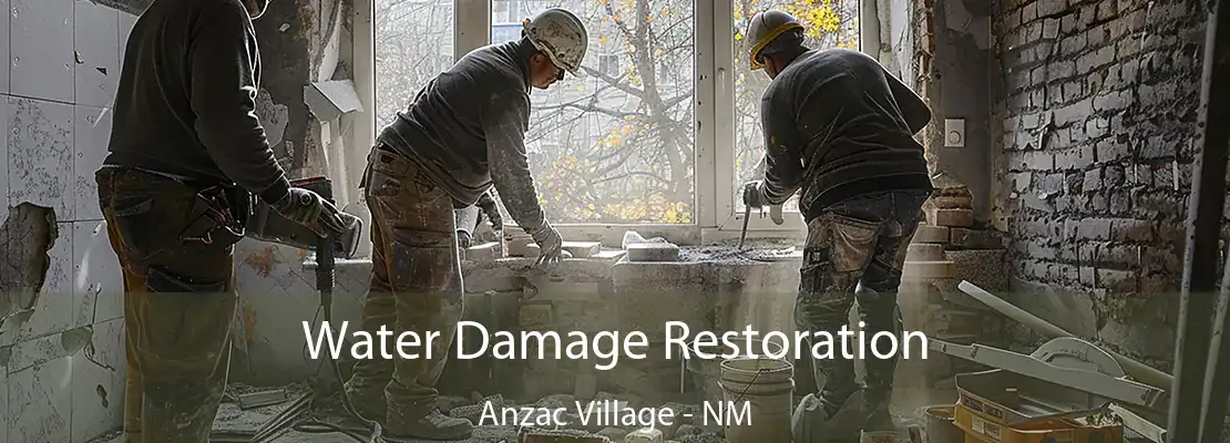 Water Damage Restoration Anzac Village - NM