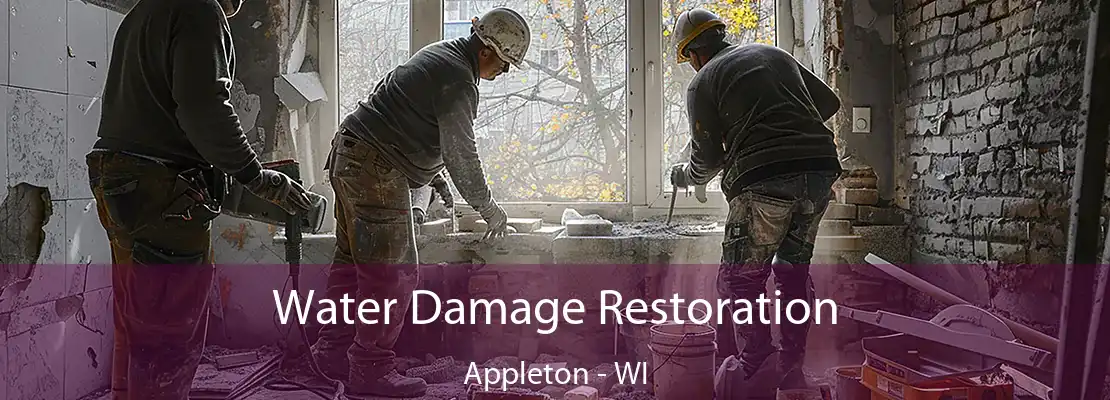 Water Damage Restoration Appleton - WI