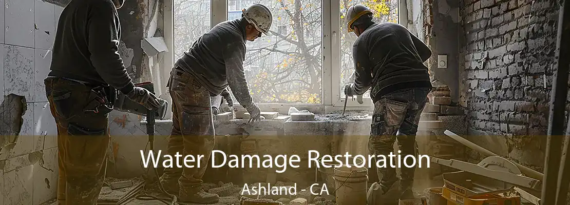 Water Damage Restoration Ashland - CA