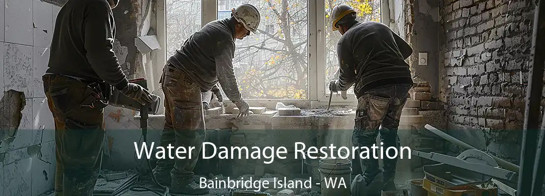 Water Damage Restoration Bainbridge Island - WA