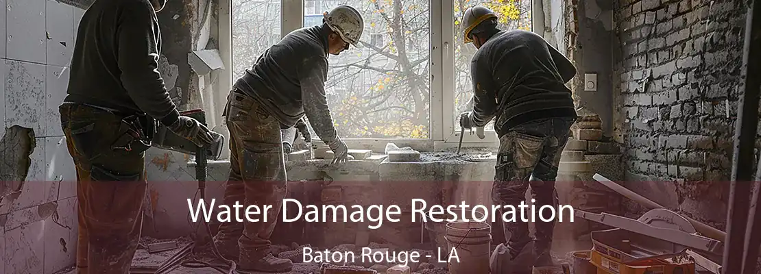 Water Damage Restoration Baton Rouge - LA