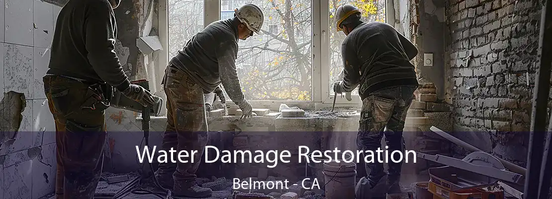 Water Damage Restoration Belmont - CA