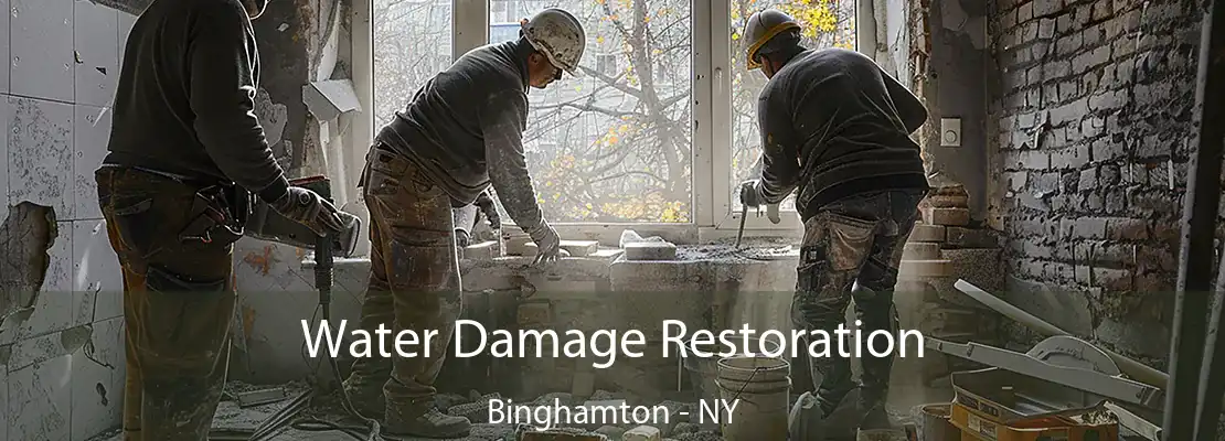 Water Damage Restoration Binghamton - NY