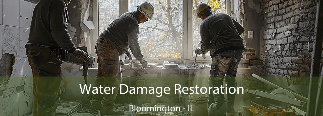 Water Damage Restoration Bloomington - IL