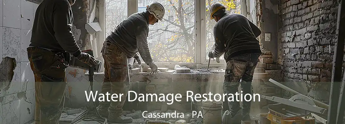 Water Damage Restoration Cassandra - PA