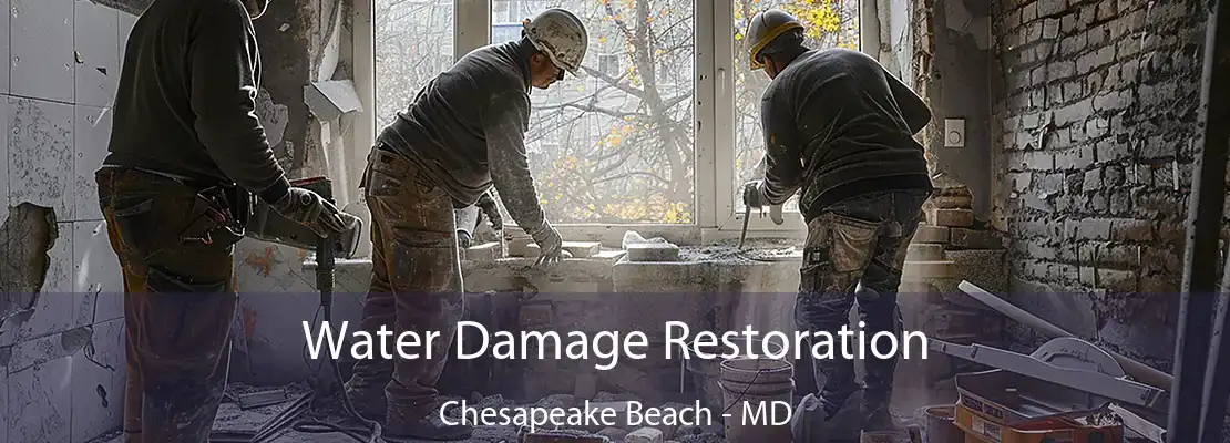 Water Damage Restoration Chesapeake Beach - MD