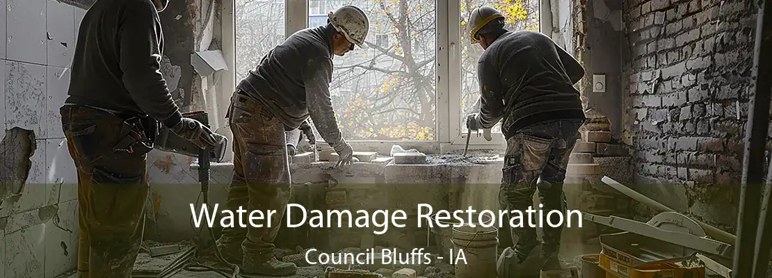 Water Damage Restoration Council Bluffs - IA