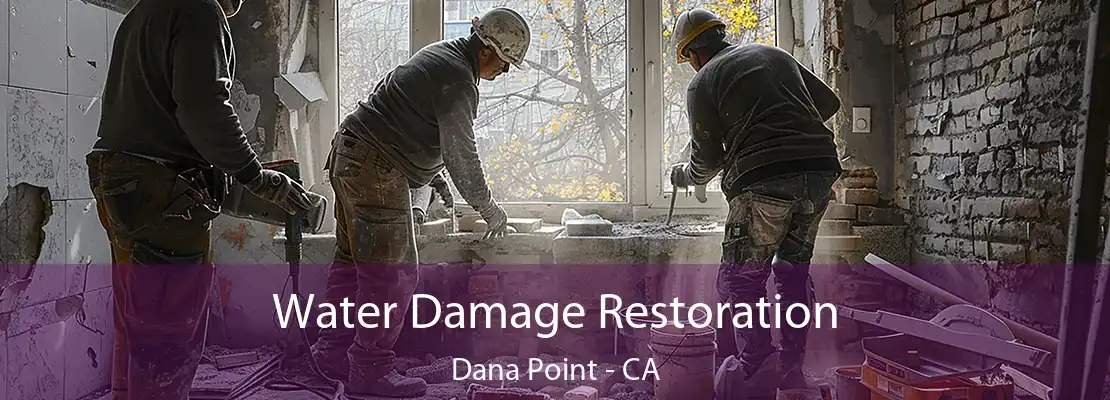 Water Damage Restoration Dana Point - CA