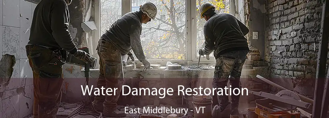 Water Damage Restoration East Middlebury - VT