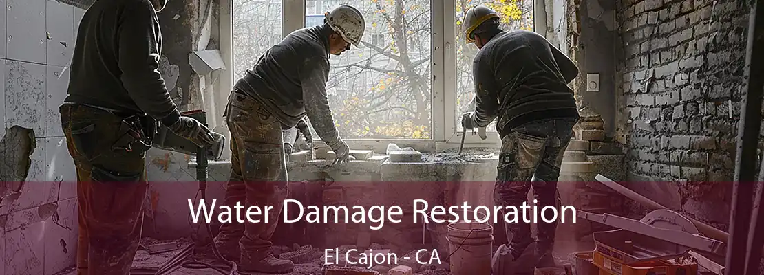 Water Damage Restoration El Cajon - CA