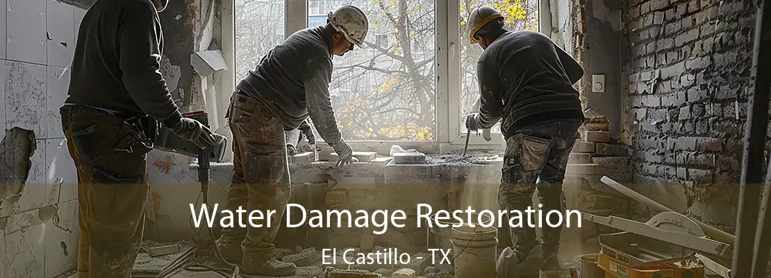 Water Damage Restoration El Castillo - TX