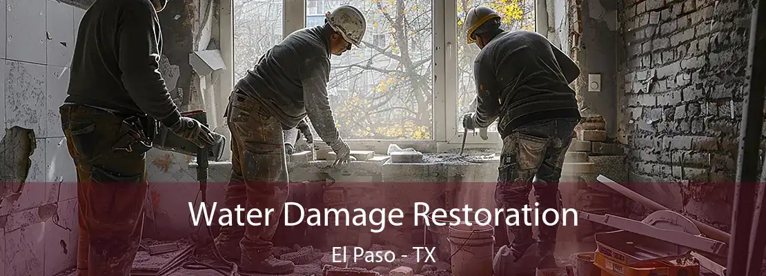 Water Damage Restoration El Paso - TX