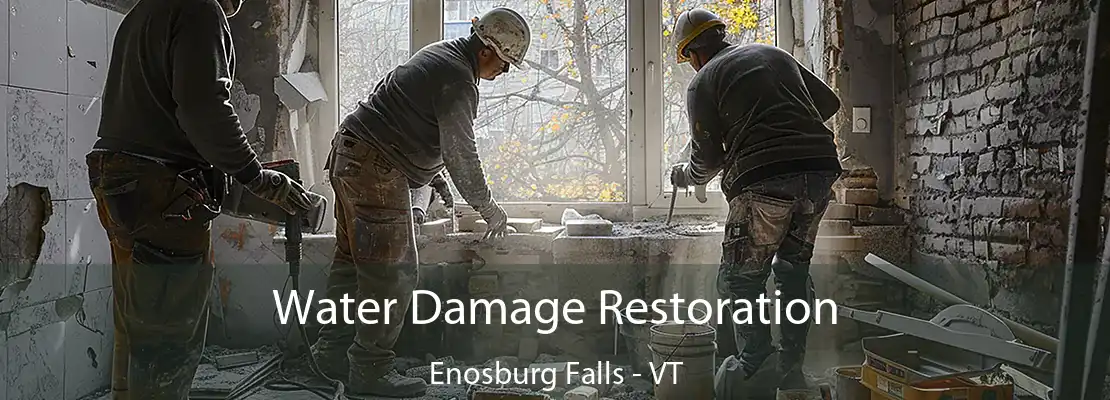 Water Damage Restoration Enosburg Falls - VT