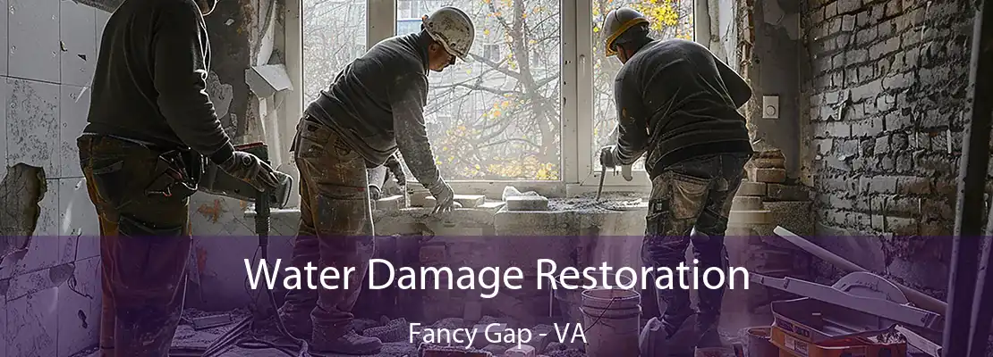 Water Damage Restoration Fancy Gap - VA