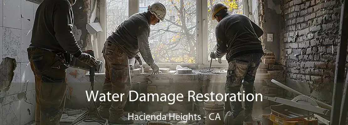 Water Damage Restoration Hacienda Heights - CA