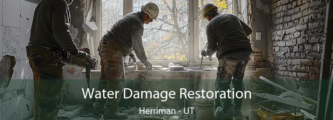 Water Damage Restoration Herriman - UT