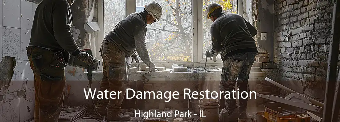 Water Damage Restoration Highland Park - IL