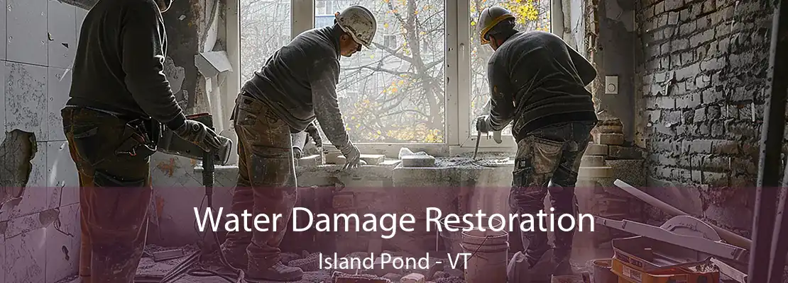 Water Damage Restoration Island Pond - VT