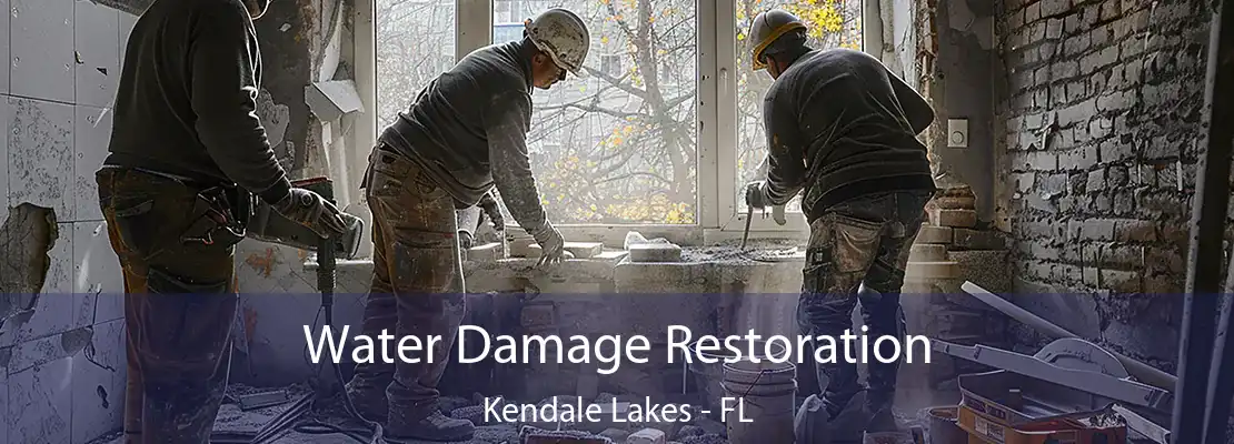 Water Damage Restoration Kendale Lakes - FL