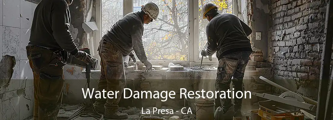 Water Damage Restoration La Presa - CA