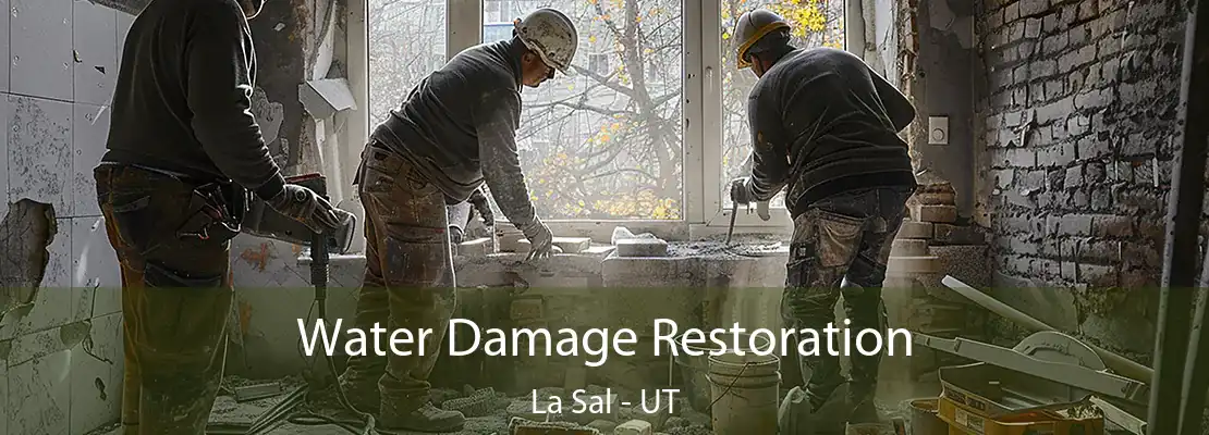 Water Damage Restoration La Sal - UT