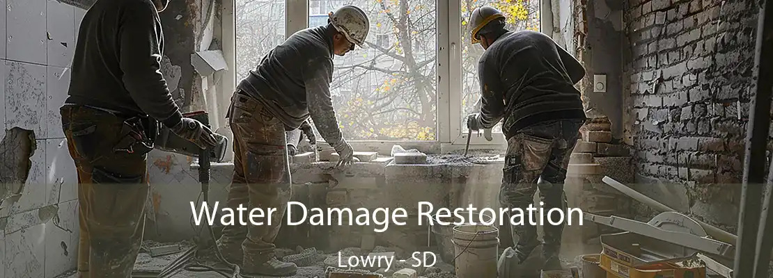 Water Damage Restoration Lowry - SD