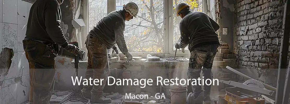 Water Damage Restoration Macon - GA