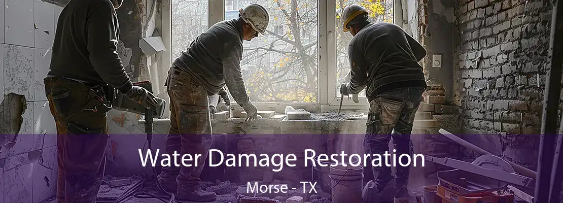 Water Damage Restoration Morse - TX