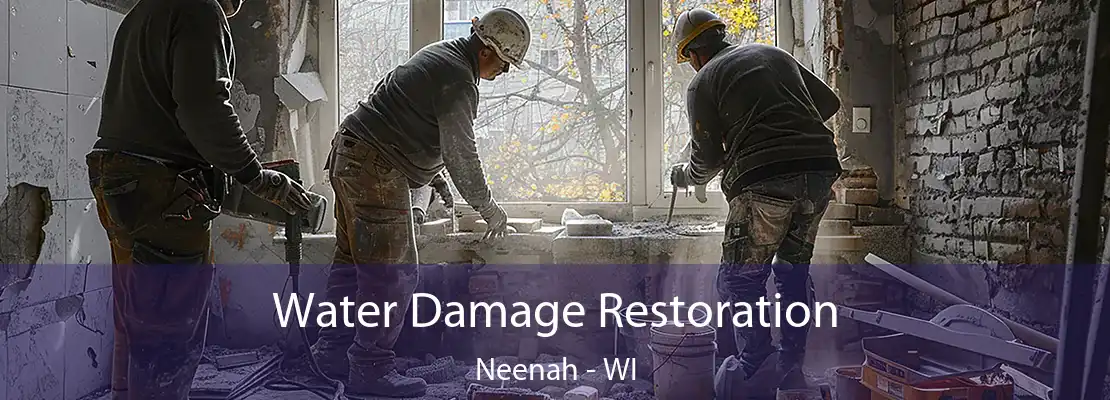 Water Damage Restoration Neenah - WI