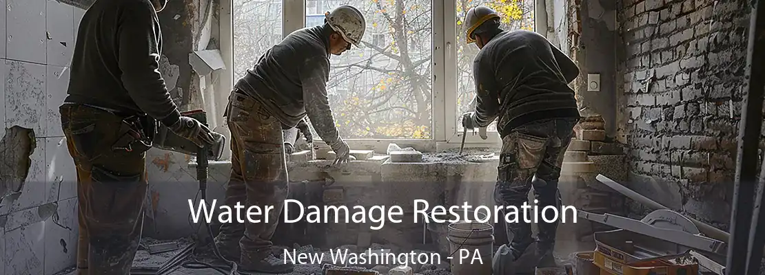 Water Damage Restoration New Washington - PA