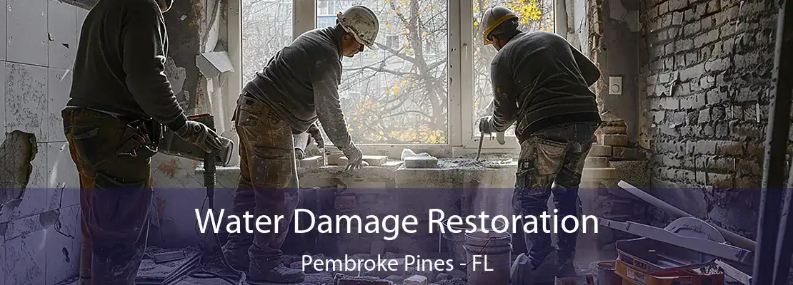 Water Damage Restoration Pembroke Pines - FL