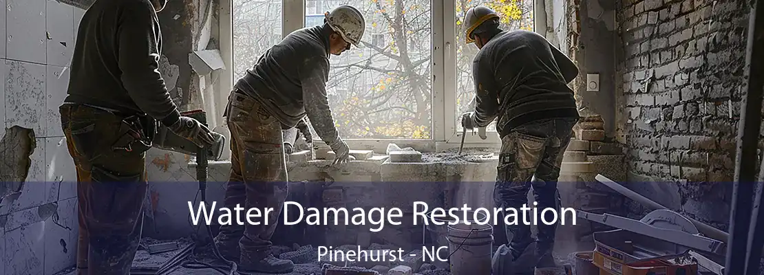 Water Damage Restoration Pinehurst - NC