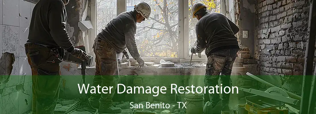 Water Damage Restoration San Benito - TX