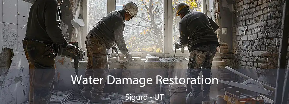 Water Damage Restoration Sigurd - UT