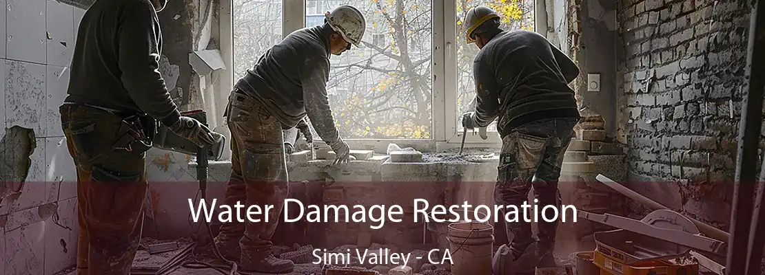 Water Damage Restoration Simi Valley - CA