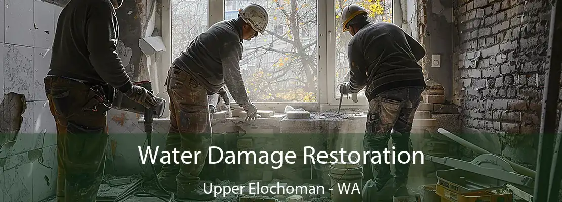 Water Damage Restoration Upper Elochoman - WA